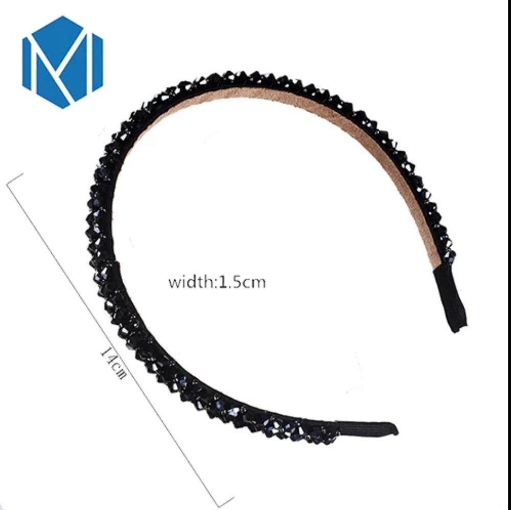 Rhinestone headband - Picture 3 of 5